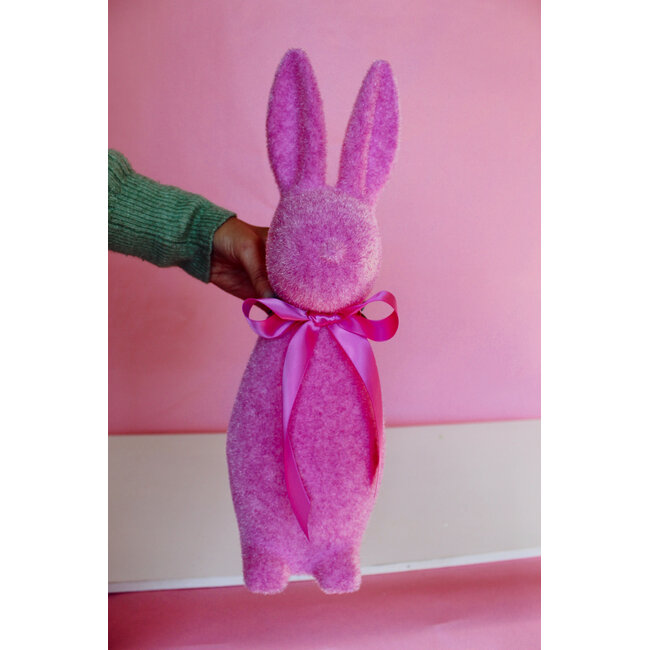 Medium Flocked Bunny