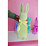 Medium Flocked Bunny
