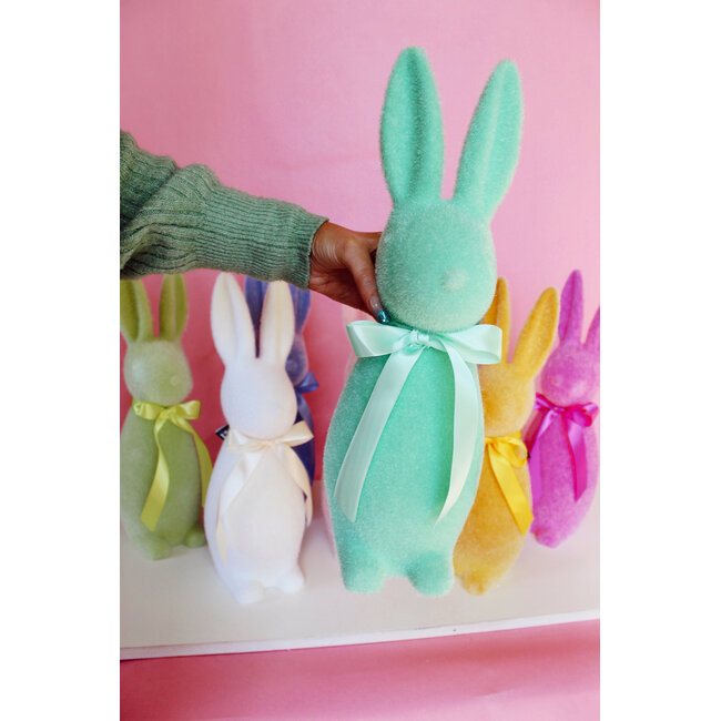 Medium Flocked Bunny
