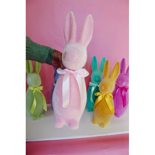 Medium Flocked Bunny