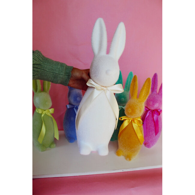 Medium Flocked Bunny