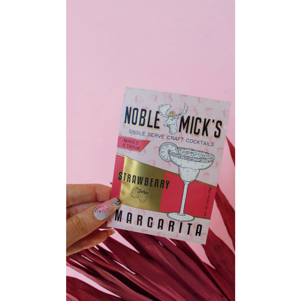 Noble Micks Single Serve Craft Cocktail Mix Spicy Jalapeno Margarita