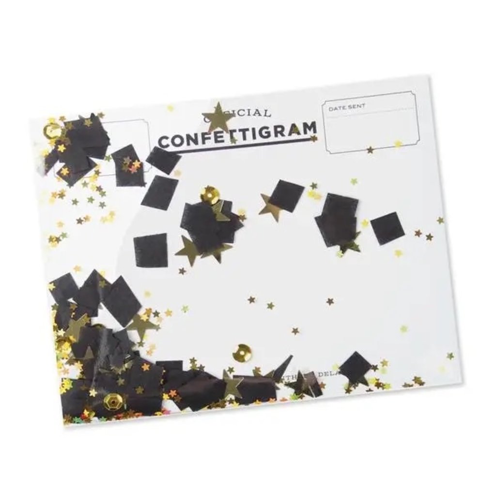 Graduation Confettigram