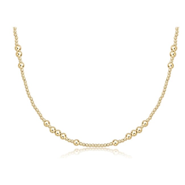 15" Classic Gold Beaded Chokers