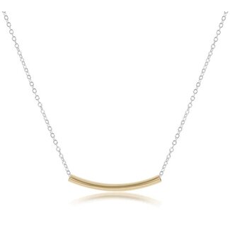 16" Necklace Mixed Metal