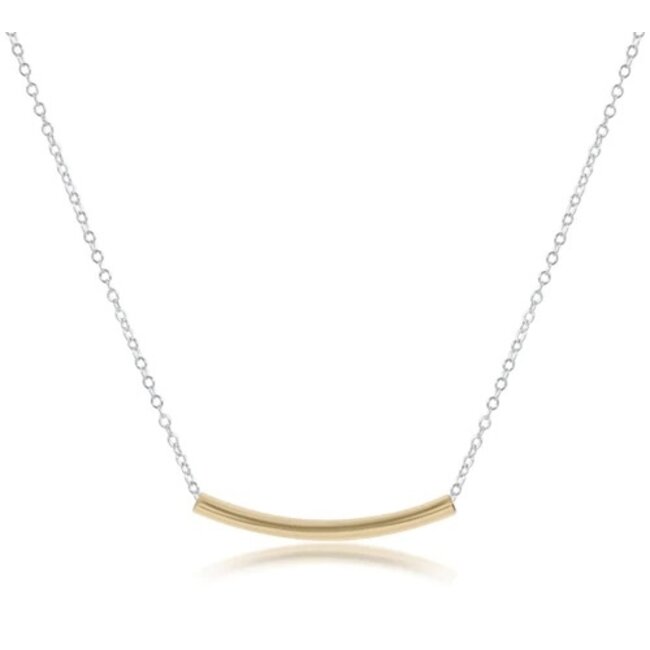 16" Necklace Mixed Metal