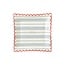 Stripe Scalloped Plates