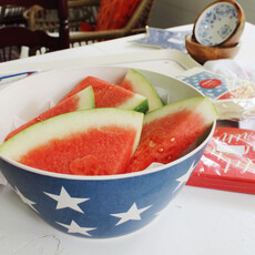 Reusable Bamboo Bowl - Stars