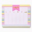 Striped Weekly List Pad Planner
