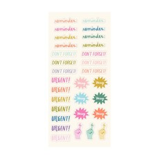 Sticker Books (A Lot of Stickers!) Bold & Bright Planner Edition