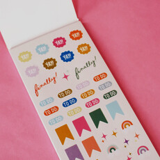 Sticker Books (A Lot of Stickers!) Bold & Bright Planner Edition