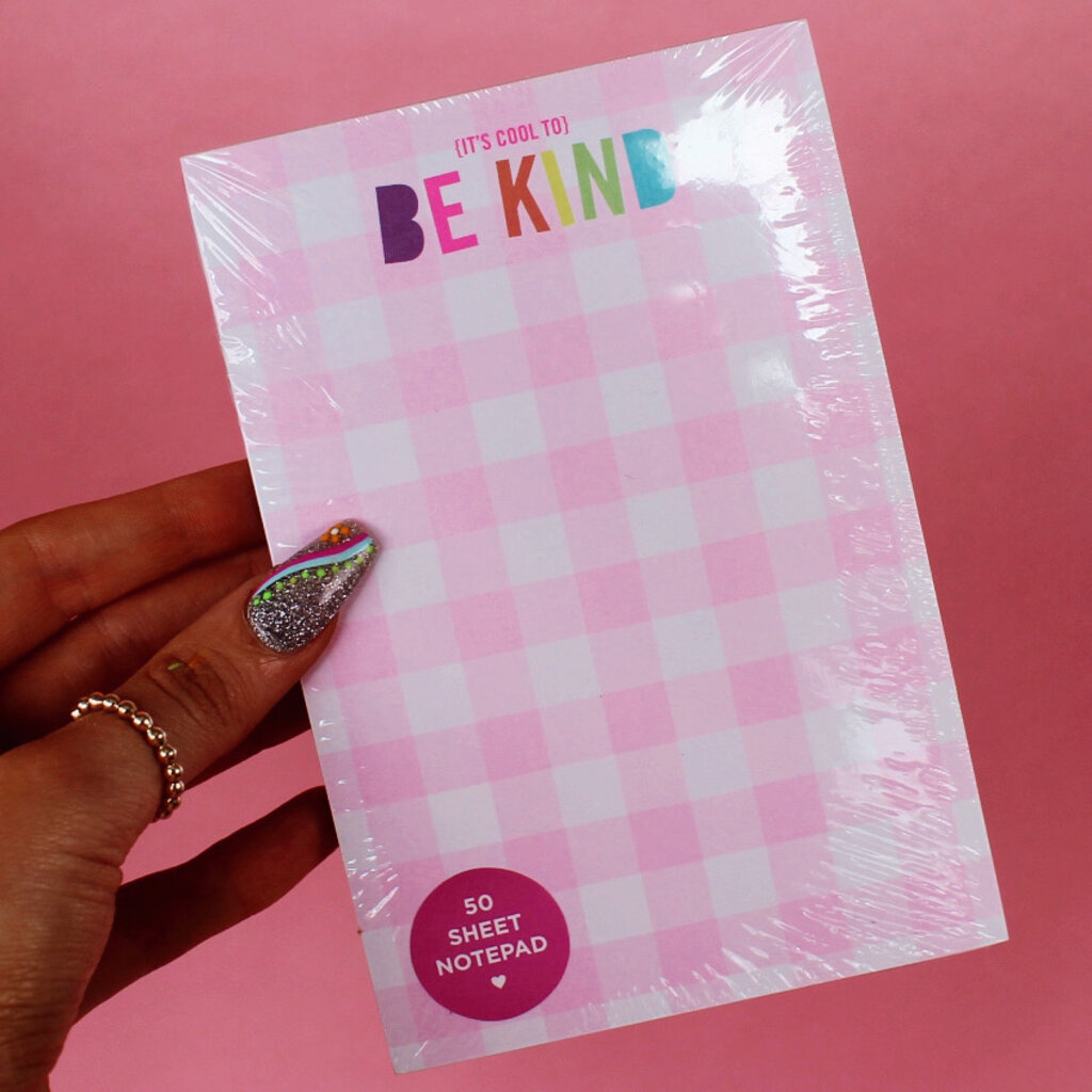 It's Cool to be Kind 4x6 Notepad