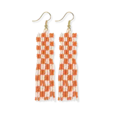 Ink & Alloy Ink & Alloy Checkerboard Earrings