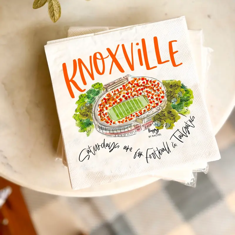 Knoxville Tailgate Napkins