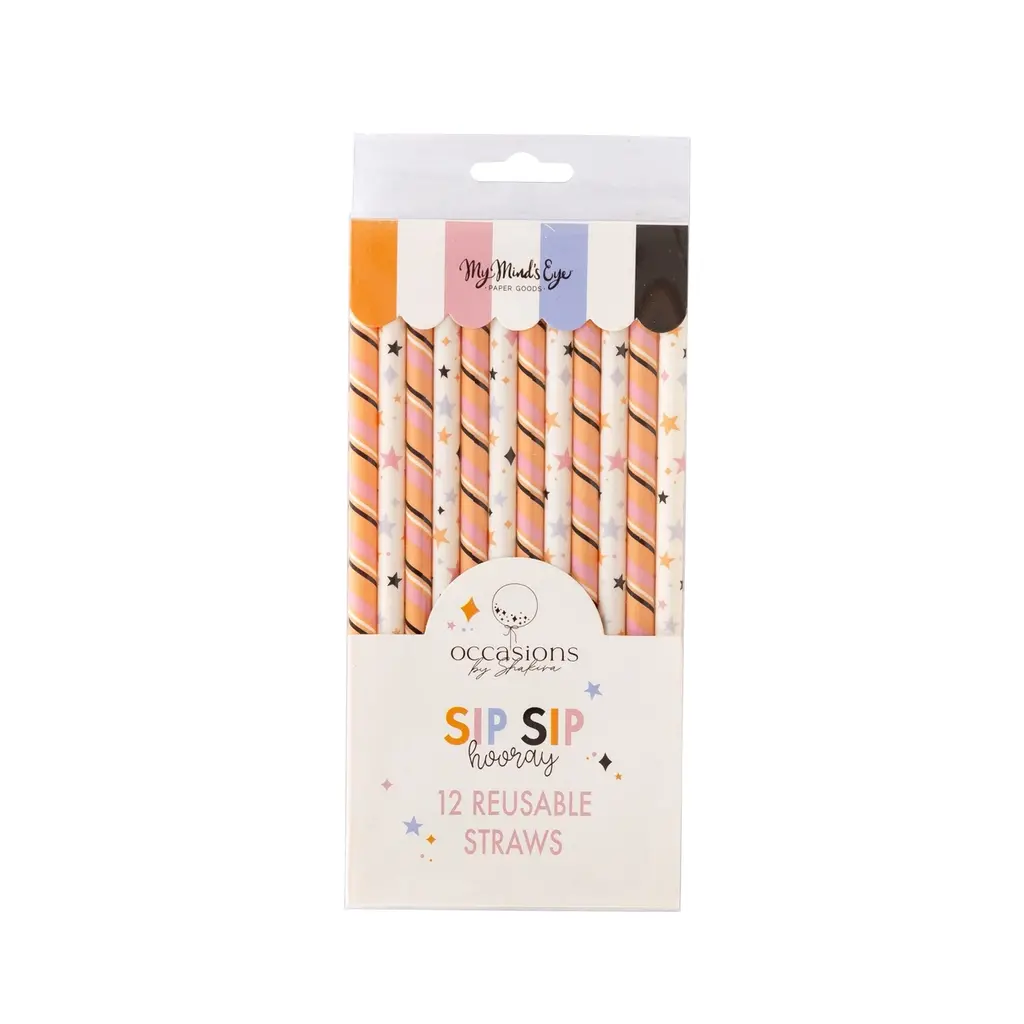 My Mind's Eye Spooky Sweets Reusable Straws