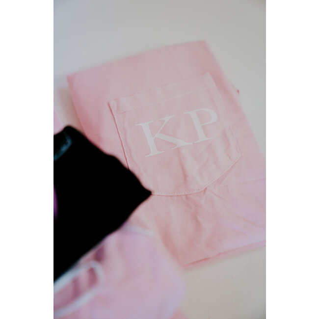 Keaton Place Pink Pocket Tee