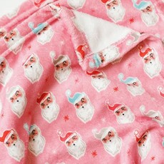 Pink Santa Blanket