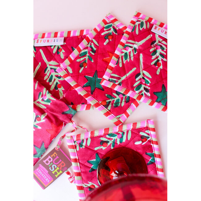 Canterbury Coasters Set of 4