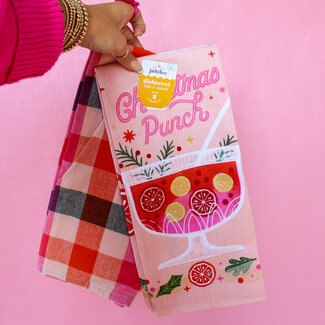 Christmas Punch Tea Towel Set