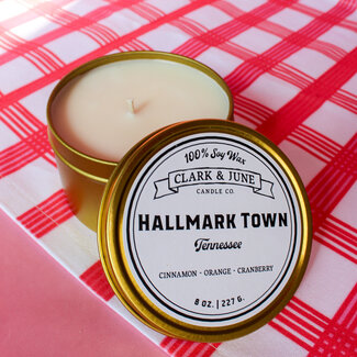 Hallmark Town Travel Tin