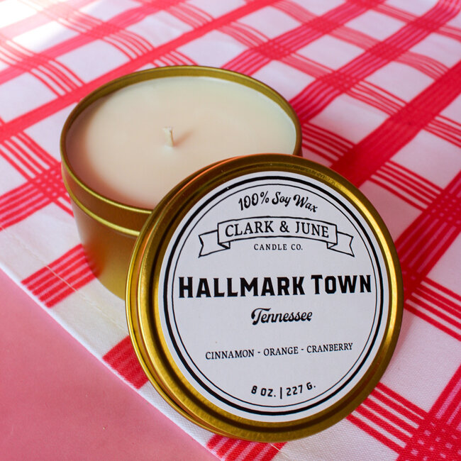 Hallmark Town Travel Tin