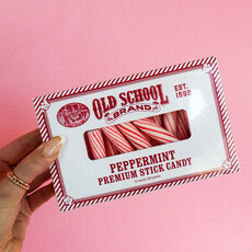 Old School Brand Peppermint Stick Candy