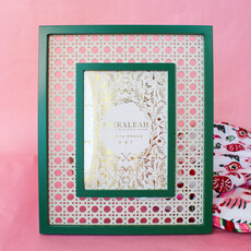 Lattice & Green Celebration Frame