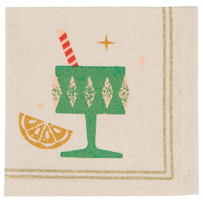 Making Spirits Bright - Set of 4 Napkin