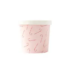 Scattered Candy Cane Treat Cup Food Cups
