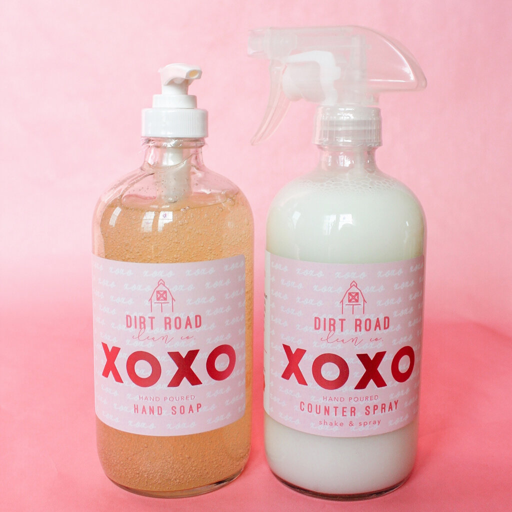 Dirt Road Candle Co XOXO Hand Soap + Counter Spray