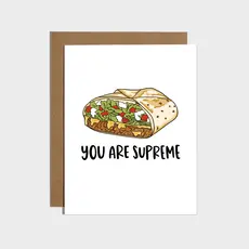 You Are Supreme Love Card