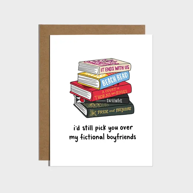Fictional Boyfriends Card