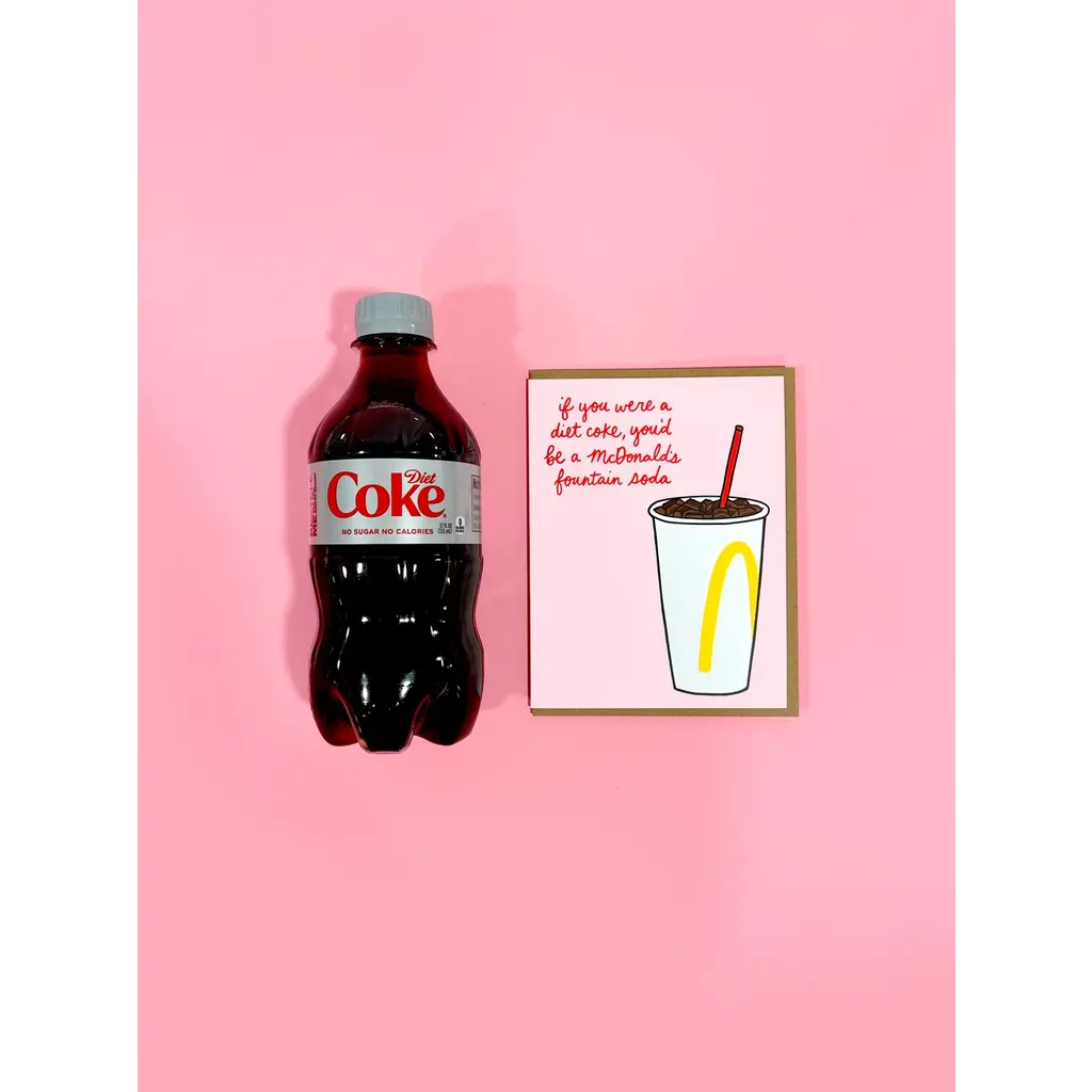 Fountain Soda Love Card