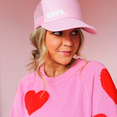 LOVE Bubble Trucker Hat