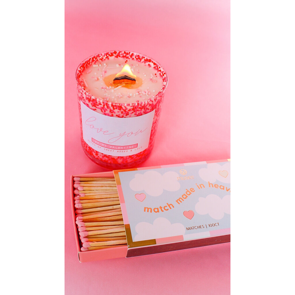 Continue Good Valentine's Day Sprinkle Candle