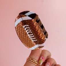 Game Day Football Claw Clip