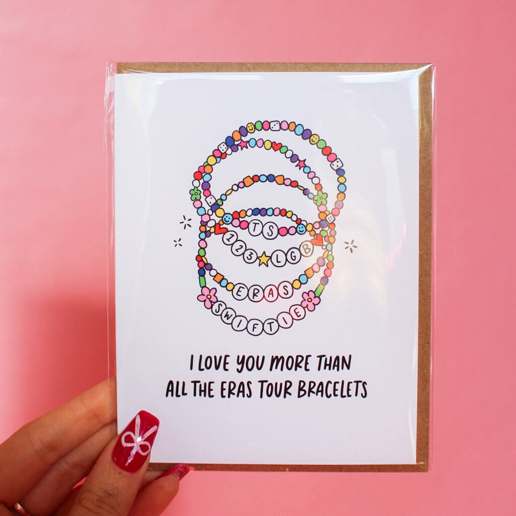 Eras Friendship Bracelets Card