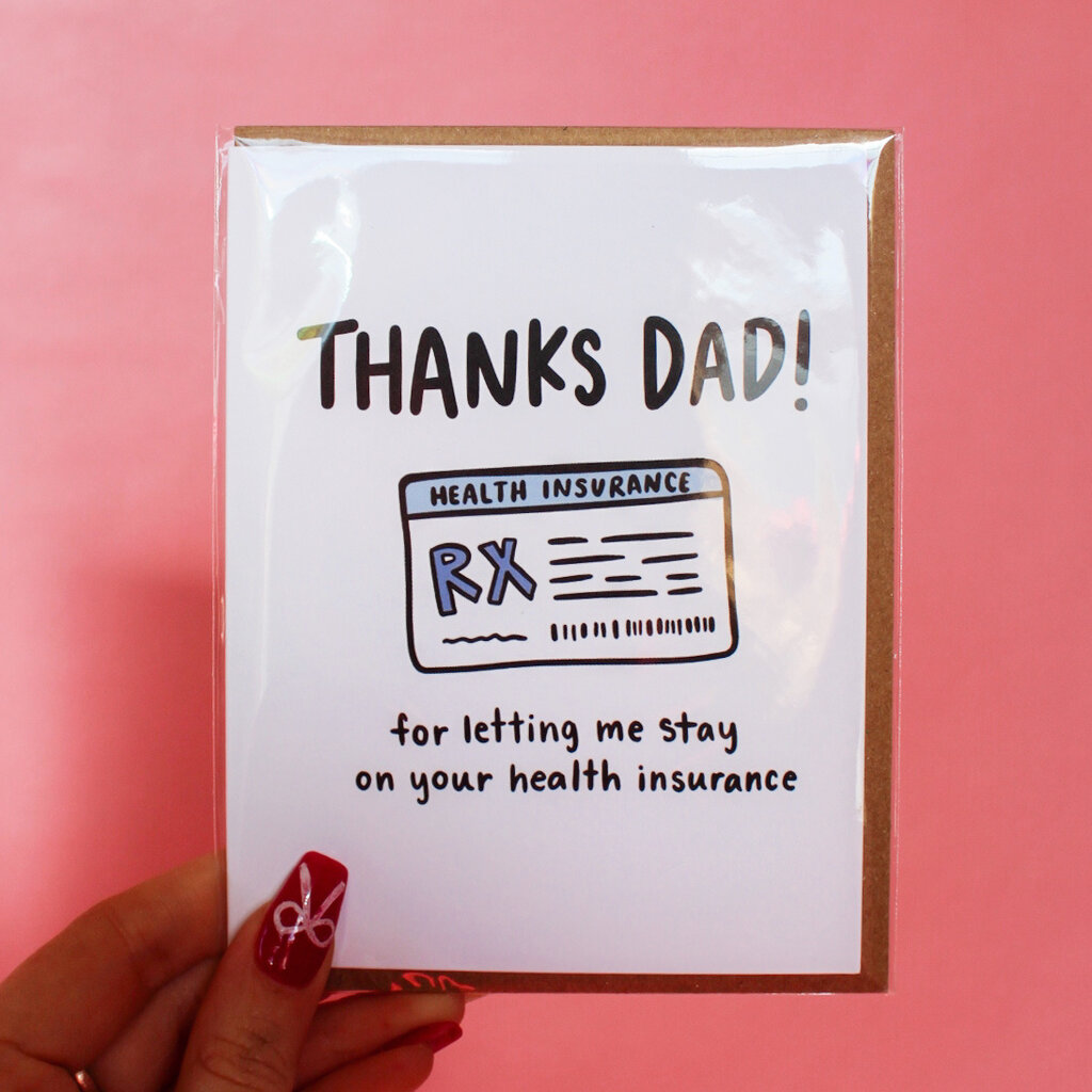 Dad Health Insurance Card