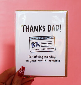Dad Health Insurance Card