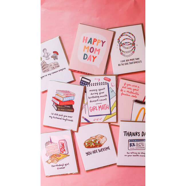 Fictional Boyfriends Card