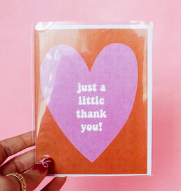 Little Thank You Heart Card