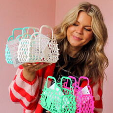 Sunjellies Retro Basket Jelly Bag