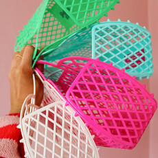 Sunjellies Retro Basket Jelly Bag