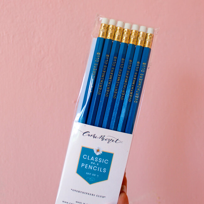Overthinkers Club Pencil Set