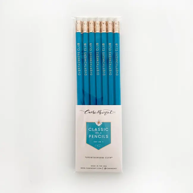 Overthinkers Club Pencil Set