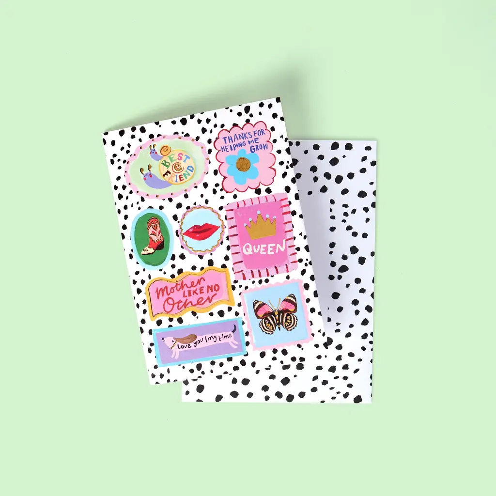 Dalmatian Mum Card
