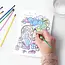 Paint with Water Card Balloon Arch