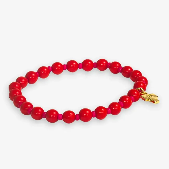 Mabel Red Bed Bracelets