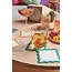 Teatime Scalloped Letterpress Coaster Set