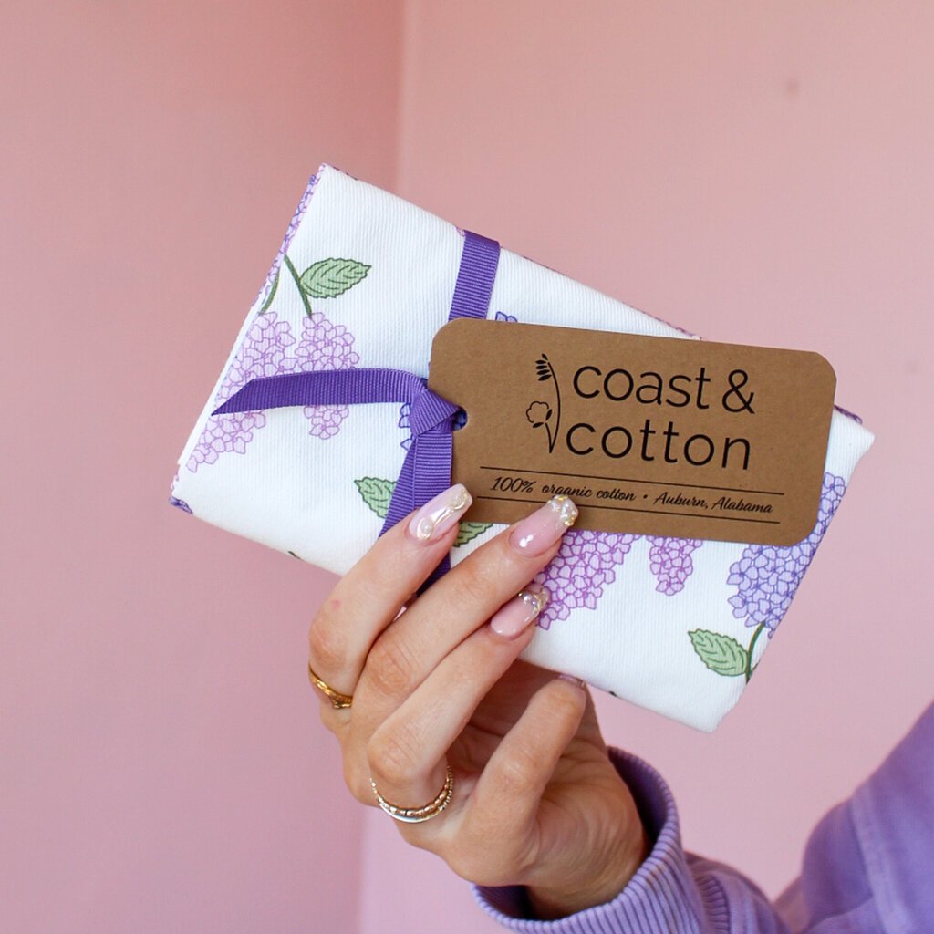 Coast & Cotton Coast & Cotton Lilacs Tea Towel